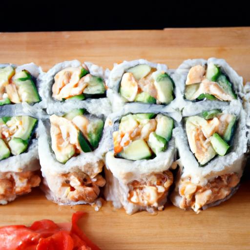 Fresh & Flavorful: Crafting Tofu & Avocado Sushi Rolls