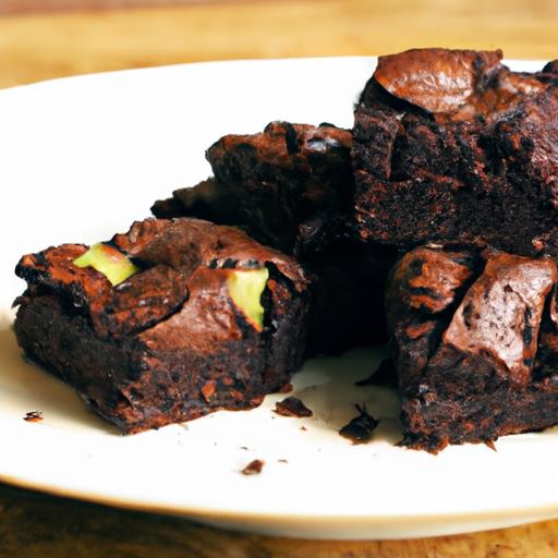 Decadent​ Dark ‍Chocolate ‍Avocado Brownies: Healthy Indulgence