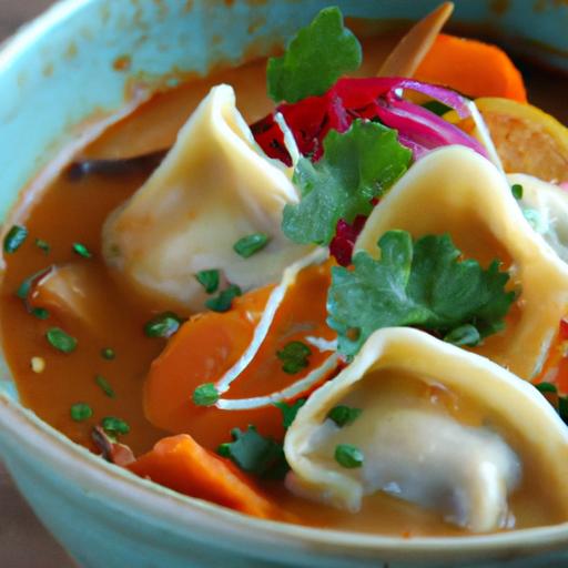 Healing Comfort: Thai​ Red curry ​dumpling Soup ⁣Magic