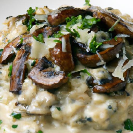 Savor the Creamy Delight of ⁣Classic Mushroom Risotto