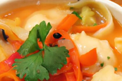Healing Comfort: Thai Red Curry Dumpling Soup Magic