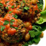 Hearty Lentil & Quinoa Meatballs in Zesty Marinara Sauce