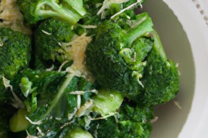 Smashed Broccoli with Parmesan: A Bold Twist on Veggies