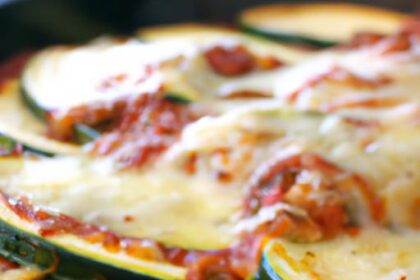 Zucchini Lasagna Delight: Crafting Homemade Tomato Sauce