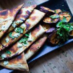 Smoky Charred Eggplant & Creamy Tahini Flatbread Delight
