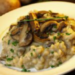 Savor the Creamy Delight of Classic Mushroom Risotto