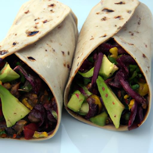 Power-Packed Black ⁢Bean & Avocado Wraps: A Healthy Twist