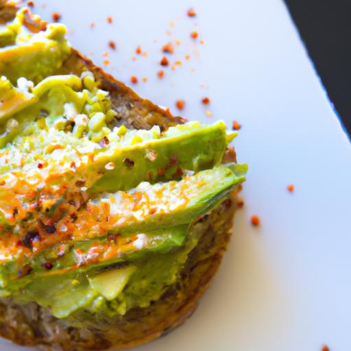 Spice Up⁤ Your Avocado Toast with Hemp Seeds ⁣& Chili Flakes
