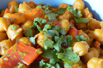Hearty Vegan Chickpea & Sweet Potato Tikka Masala Recipe