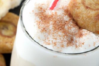 Banana Froyo Cookies & Cream Milkshake: A Creamy Twist Delight