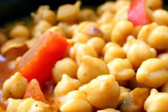 Hearty Vegan Chickpea & Tomato Stew: A Nutritious Delight