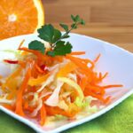 Zesty Carrot & Apple Coleslaw with Bright Lemon Dressing