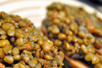 Savor BBQ Lentil-Stuffed Portobello Mushrooms Delight