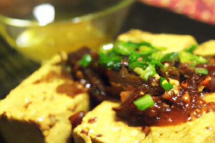 Savory Grilled Tofu with Sweet & Tangy Miso Glaze Delight