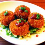 Crispy & Spicy Kimchi Cheese Rice Balls: A Flavor Explosion