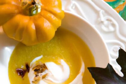 Velvety Butternut Squash Soup with Creamy Coconut Milk Bliss