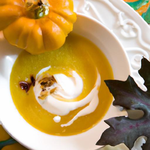 Velvety Butternut Squash Soup with Creamy Coconut Milk Bliss