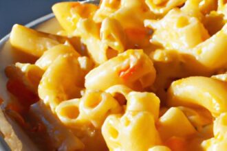 Cheesy Vegan Pasta: High-Protein Dinner Delight