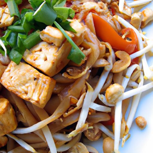 Tofu Pad Thai with Peanut Sauce: A Flavorful Twist on Tradition