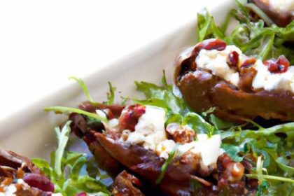Irresistible Savoury Goat Cheese Stuffed Dates Recipe