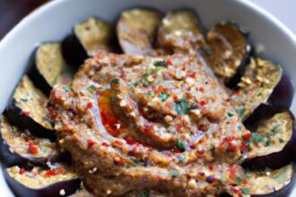 Fiery Flavor: How to Make Spicy Harissa Eggplant Dip