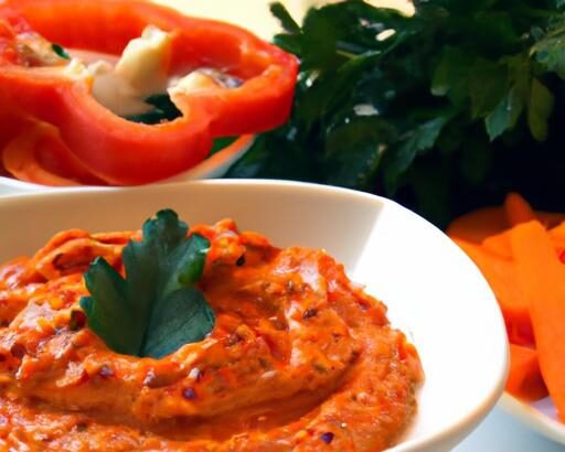 Muhammara Magic: The Irresistible Roasted Red Pepper Dip