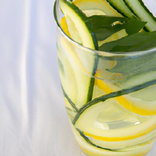 Revitalize​ Your Body: The magic of Lemon &​ Cucumber Detox ⁢Water
