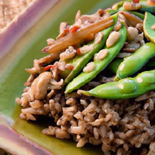 wholesome Brown Rice & Edamame stir-Fry: A Nutrient Boost