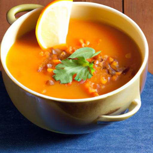 Warm Up with Flavor:⁢ The Magic of Curried Red Lentil soup