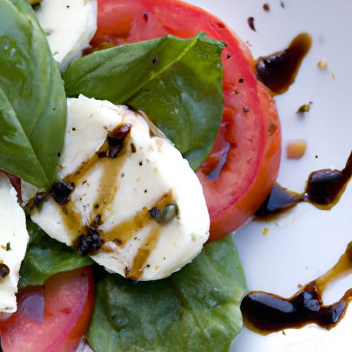 A Flavorful‌ Twist: ‌Caprese Salad with Balsamic Glaze
