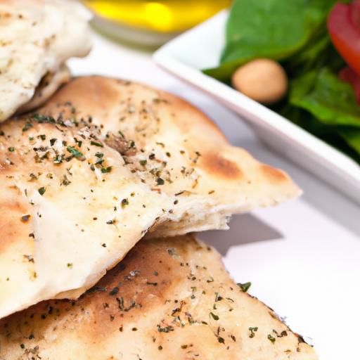 Wholesome whole Wheat Pita with Za'atar & Olive Oil magic