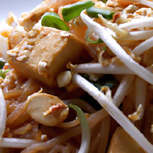 Tofu Pad Thai with Peanut Sauce: A Flavorful Twist on Tradition