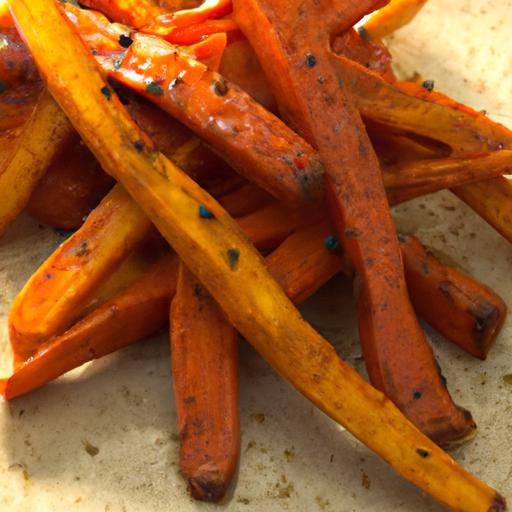 Golden Glow: Baked Carrot Fries with Turmeric & Cumin twist