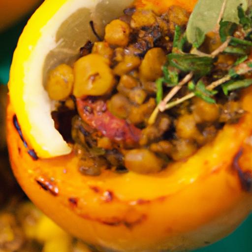 Harvest Delight: Lentil-Stuffed Butternut ⁤Squash Recipe