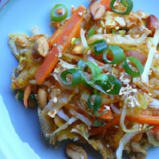 Crunchy Asian Tempeh slaw with Zesty Sesame Dressing