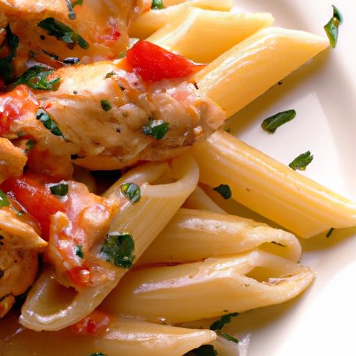 Indulge in Creamy Red Chicken Pasta: A Flavorful‌ Delight