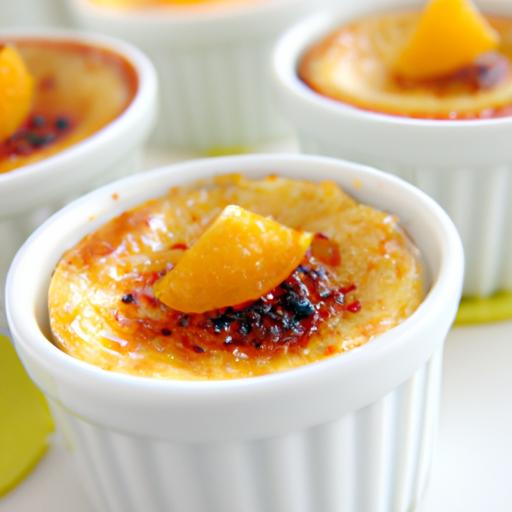 Zesty Delight: How to Make Orange Crème Brûlée cups