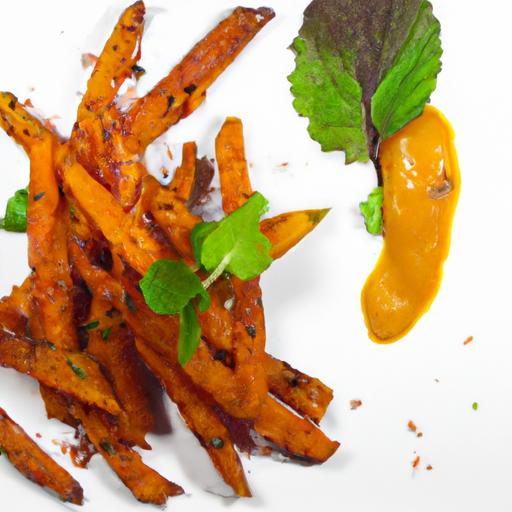 Golden ‌Glow: Baked Carrot Fries with Turmeric & Cumin magic