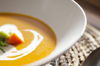 Wholesome Carrot Ginger Soup: A Zesty, Nourishing Delight