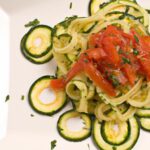 Savor Summer: Zucchini & Tomato Pasta with Olive Oil Twist