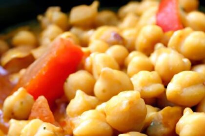 Hearty Vegan Chickpea & Tomato Stew: A Nutritious Delight