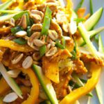 Crunchy Asian Tempeh Slaw with Zesty Sesame Dressing