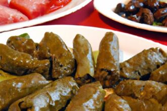 Discover the Art of Lebanese-Style Stuffed Grape Leaves