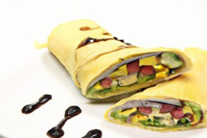 Fusion Feast: Sushi Burrito with Spicy Mayo & Avocado Twist