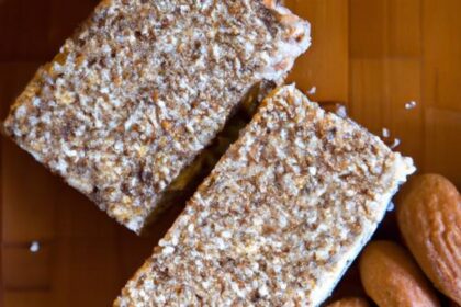 Power Up Naturally: Homemade Almond & Chia Seed Bars