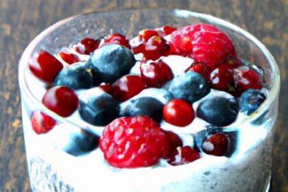 Deliciously Healthy: Chia Pudding with Coconut & Berries