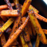 Golden Glow: Baked Carrot Fries with Turmeric & Cumin Magic