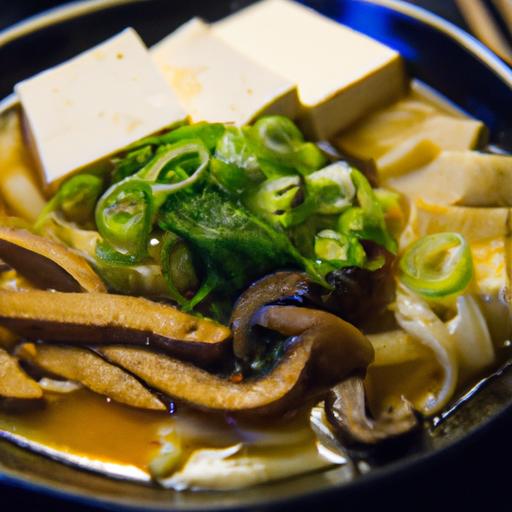 Umami Bliss: Miso & Tofu Ramen with Savory Mushrooms