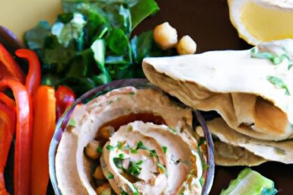 Fresh & Flavorful: Collard Green Wraps with Hummus & Veggies