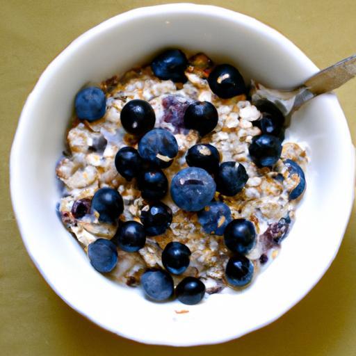 Bright Mornings: How to Make Blueberry Overnight Oatmeal